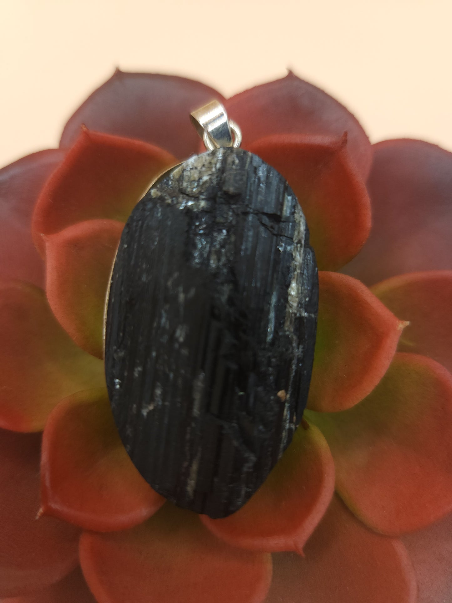 Black Tourmaline Pendant.