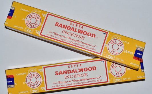 Satya Incense Sticks- Sandalwood