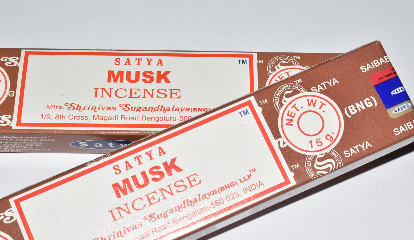 Satya Incense Sticks - Musk